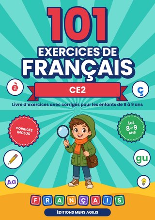 Couverture de 101 Exercices de Français CE2